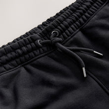 Load image into Gallery viewer, Black Skinny Fit Brushback Joggers
