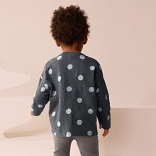 Load image into Gallery viewer, Charcoal Grey Koala Long Sleeve Bag T-Shirt (9mths-6yrs)
