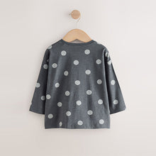 Load image into Gallery viewer, Charcoal Grey Koala Long Sleeve Bag T-Shirt (9mths-6yrs)

