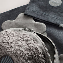 Load image into Gallery viewer, Charcoal Grey Koala Long Sleeve Bag T-Shirt (9mths-6yrs)
