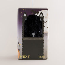 Load image into Gallery viewer, Halloween Black Cat 1 Pack Cosy Ankle Socks in a Gift Box
