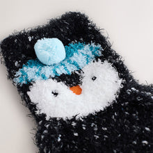 Load image into Gallery viewer, Penguin 1 Pack Cosy Ankle Socks in a Gift Box
