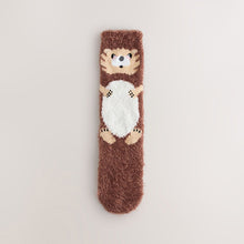 Load image into Gallery viewer, Hedgehog 1 Pack Cosy Ankle Socks in a Gift Box
