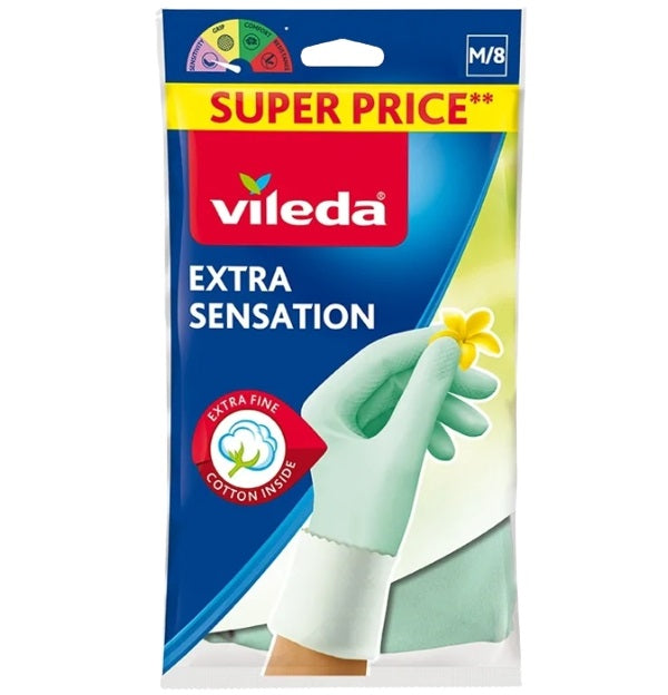 Vileda Glove Extra Sensation M X 1 Pair