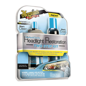 Meguiar's Perfect Clarity Headlight Restoration 2-Step Kit