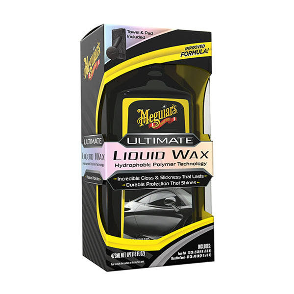 Ultimate Wax Liquid - NEWMeguiar's Ultimate Liquid Wax, Long-Lasting, Easy to Use Synthetic Wax