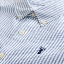 Load image into Gallery viewer, Blue Stripe Oxford Shirt (3-12yrs)
