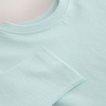 Load image into Gallery viewer, Pale Green Padded Bee Long Sleeve T-Shirt (3mths-6yrs)
