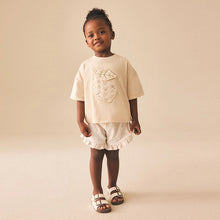 Load image into Gallery viewer, Lemon Yellow Short Sleeve T-Shirt and Shorts Set (3mths-6yrs)
