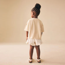 Load image into Gallery viewer, Lemon Yellow Short Sleeve T-Shirt and Shorts Set (3mths-6yrs)
