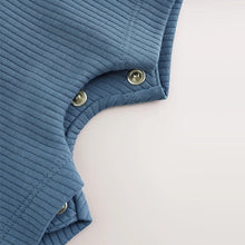 Load image into Gallery viewer, Blue I Love My Mummy Jersey Baby Romper
