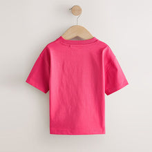 Load image into Gallery viewer, Pink Smile Short Sleeve Small Graphic T-Shirt (3mths-6yrs)
