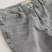 Load image into Gallery viewer, Grey Mid Rise Authentic Bootcut Jeans
