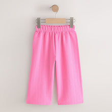 Load image into Gallery viewer, Pink Wide Leg Trousers (3mths-6yrs)
