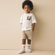 Load image into Gallery viewer, Tan Brown Jersey Shorts (3mths-6yrs)
