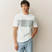 Load image into Gallery viewer, Ecru Block T-Shirt
