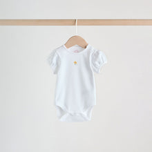 Load image into Gallery viewer, Pink Short Sleeve Baby Bodysuits 5 Pack
