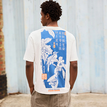 Load image into Gallery viewer, White Hiroshige Relaxed Fit Artist T-Shirt
