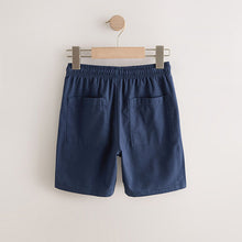 Load image into Gallery viewer, Navy Regular Fit Shorts (4-11yrs)
