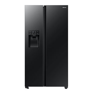 REFRIGERATOR 535L INOX SIDE BY SIDE ,NO-PLUMBING,AUTOMATIC ICE & WATER DISPENSER,NO FROST,EURO A+