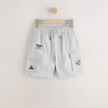 Load image into Gallery viewer, Grey Cargo Shorts (3-12yrs)

