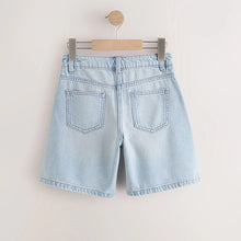 Load image into Gallery viewer, Light Blue Regular Length Jort Shorts (3-12yrs)
