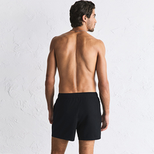 Load image into Gallery viewer, Black Motion-Flex Swim Shorts
