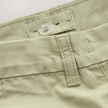 Load image into Gallery viewer, Sage Green Regular Fit Chino Shorts (3-12yrs)
