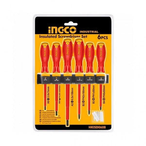 INGCO 6 PCS INSULATED SCREWDRIVER SET