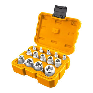 INGCO: 14 PCS E-TYPE SOCKET SET