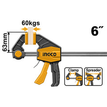 Load image into Gallery viewer, INGCO QUICK BAR CLAMPS
