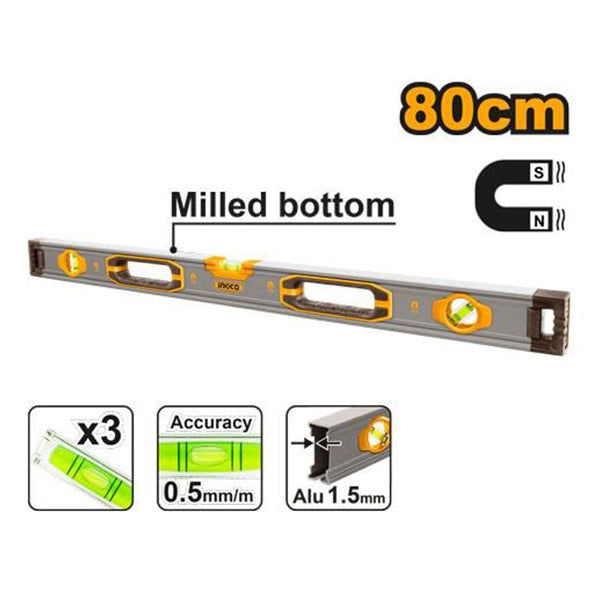 INGCO Spirit level With powerful magnets