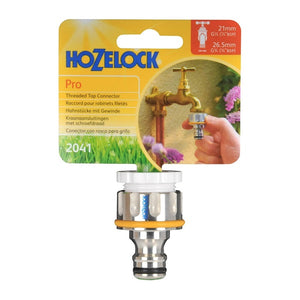 Hozelock Outdoor Tap Connector Pro (1/2" & 3/4") (2041)