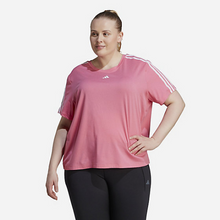Load image into Gallery viewer, AEROREADY TRAIN ESSENTIALS 3-STRIPES TEE (PLUS SIZE)
