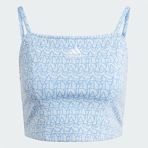 ALLOVER ADIDAS GRAPHIC CORSET-INSPIRED TANK TOP