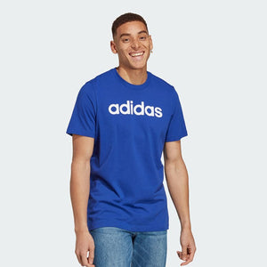 Essentials Single Jersey Linear Embroidered Logo Tee