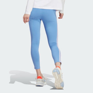 ESSENTIALS 3-STRIPES HIGH-WAISTED SINGLE JERSEY LEGGINGS