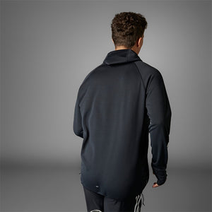 OWN THE RUN 3-STRIPES HOODIE