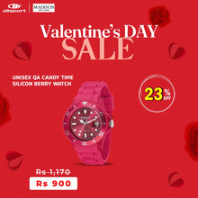 Load image into Gallery viewer, UNISEX QA CANDY TIME SILICON BERRY WATCH
