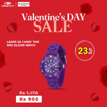Load image into Gallery viewer, LADIES QA CANDY TIME MINI SILICON WATCH
