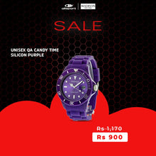 Load image into Gallery viewer, UNISEX QA CANDY TIME SILICON PURPLE
