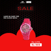 Load image into Gallery viewer, LADIES QA CANDY TIME MINI SILICON WATCH
