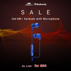 Ink'd®+ Earbuds with Microphone