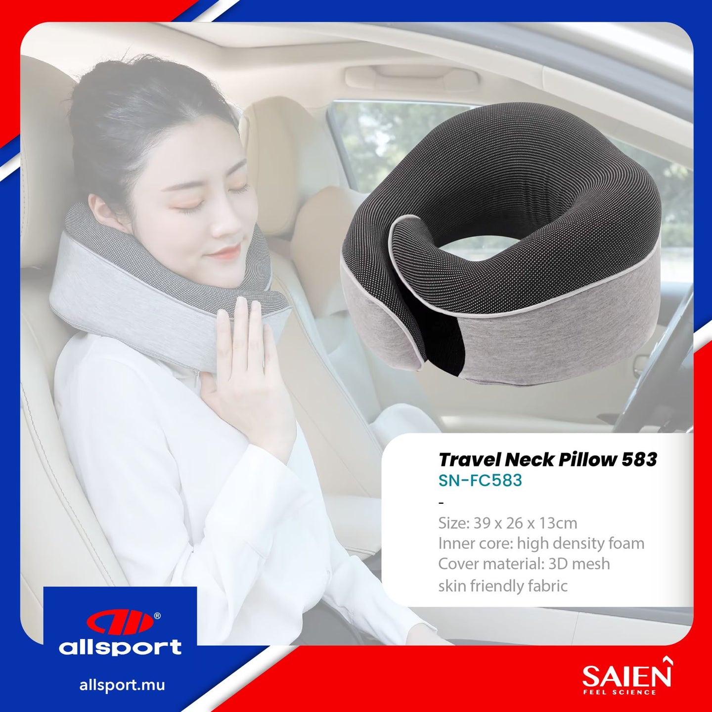 Travel neck pillow SN-FC583