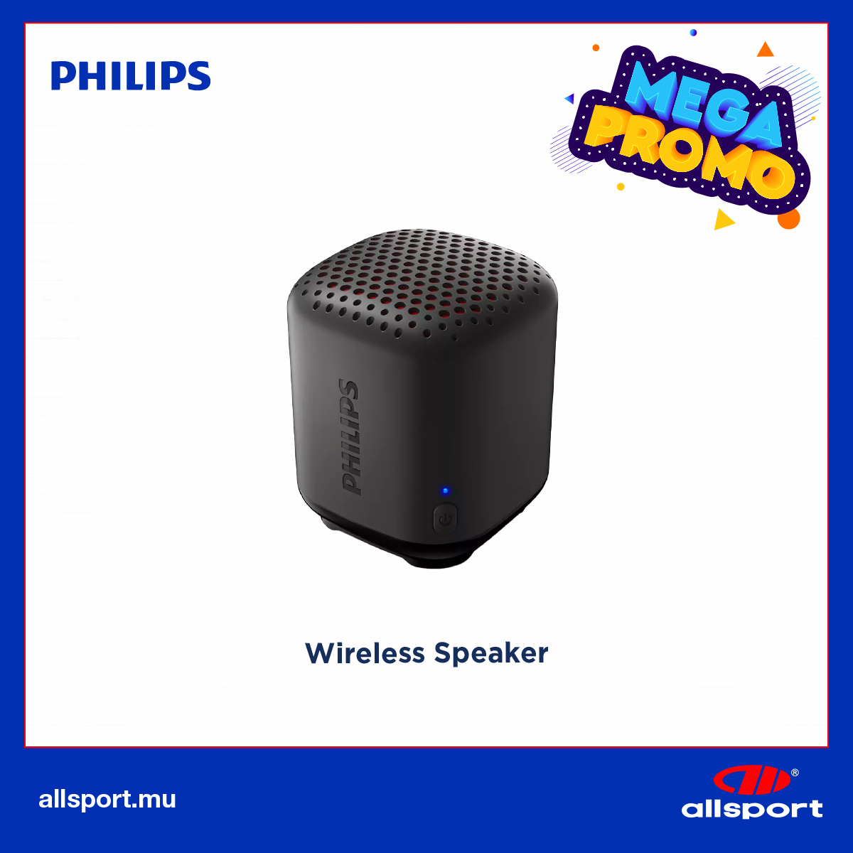 PHILIPS Wireless speaker 2.5W