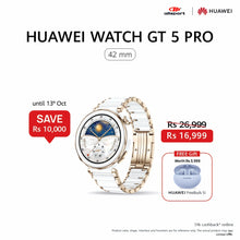 Load image into Gallery viewer, Huawei Watch GT 5 Pro Ceramic White 42mm
