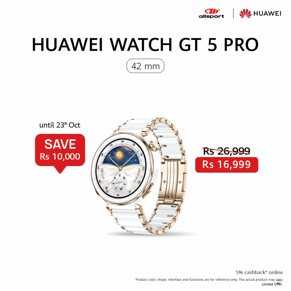 Huawei Watch GT 5 Pro Ceramic White 42mm
