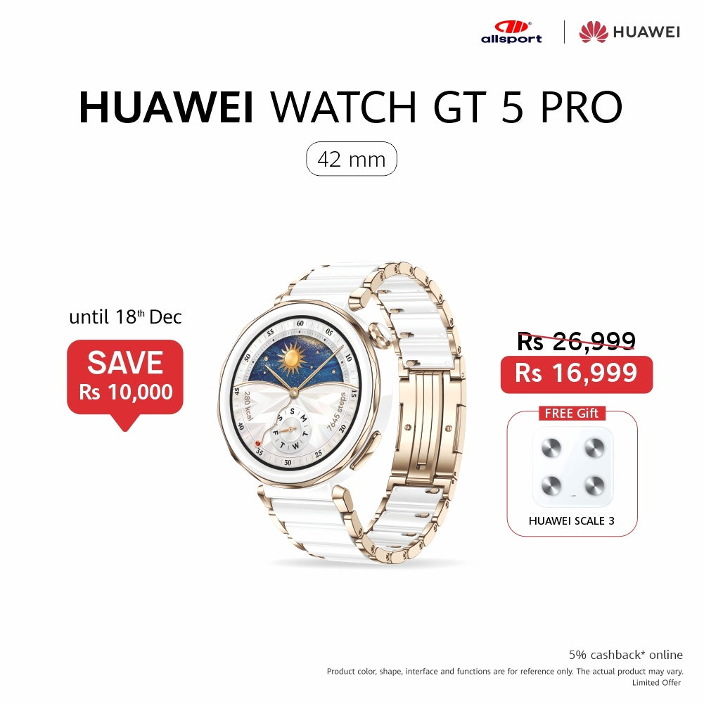 Huawei Watch GT 5 Pro Ceramic White 42mm