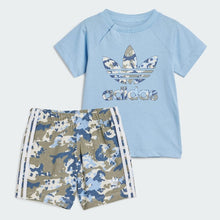 Load image into Gallery viewer, CAMO SHORT TEE SET
