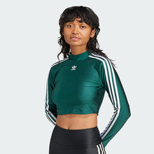 Load image into Gallery viewer, 3-STRIPES CROPPED LONG SLEEVE TEE
